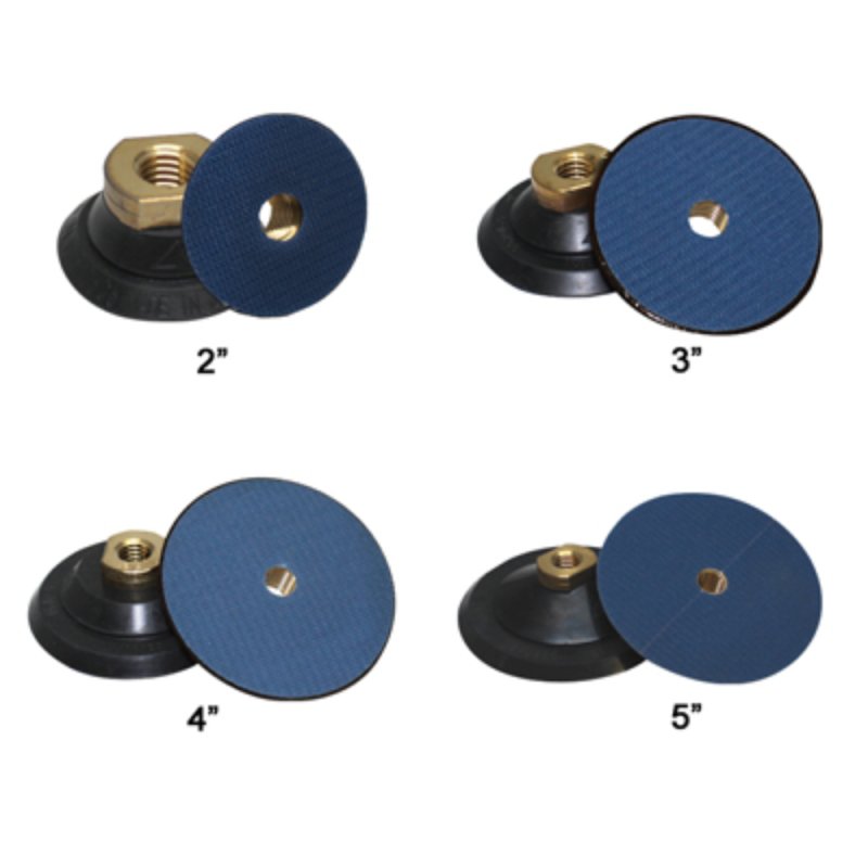 (image for) ALPHA GP45/8PD Flexible Backer Pad w/ Velcro - 4"