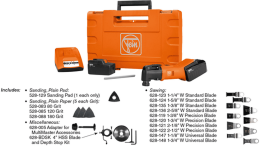 Fein 628Q-B-HIK-C Cordless Tool with Hardwood Installer Kit and Case