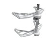 (image for) Rev-A-Shelf Half Moon Pivot & Slide Single Shelf Polymer Lazy Susans