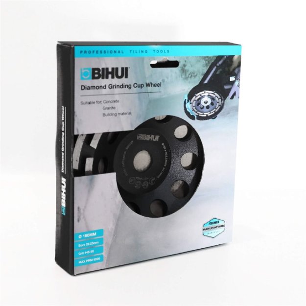 (image for) BIHUI DCWD7 Dual-Row Grinding Cup Wheel - 7"