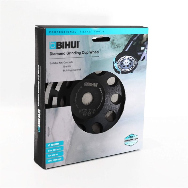 (image for) BIHUI DCWD7 Dual-Row Grinding Cup Wheel - 7"