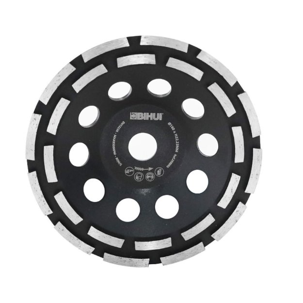 (image for) BIHUI DCWD7 Dual-Row Grinding Cup Wheel - 7"