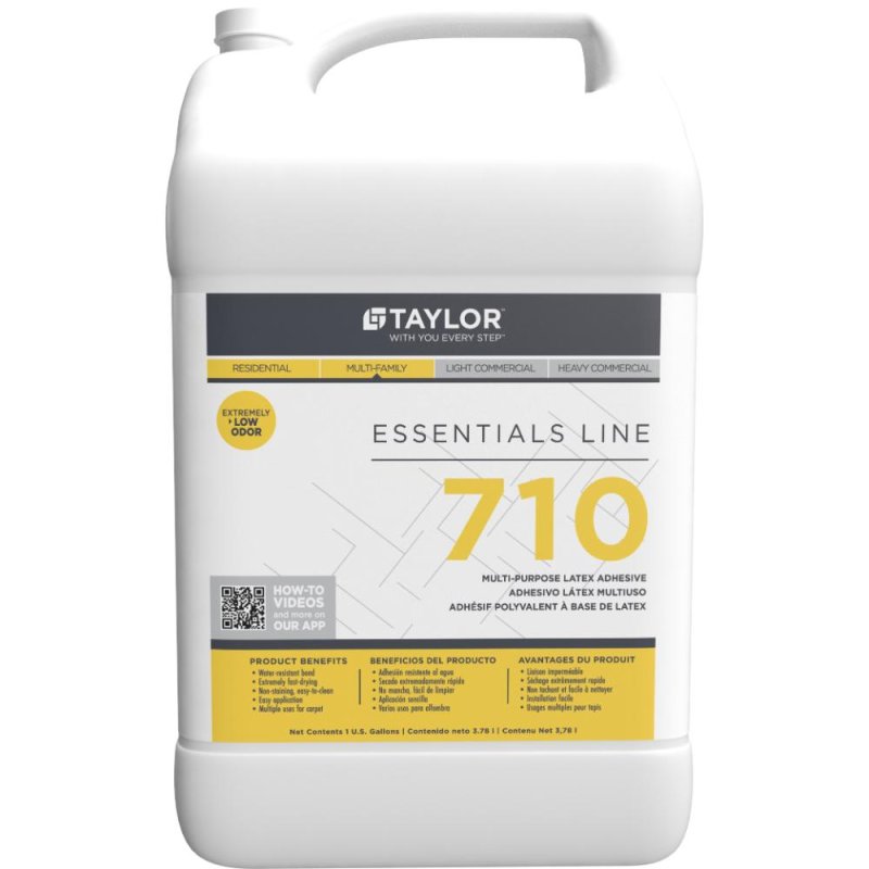 Taylor Essentials 710 Touchdown Kwik Latex Adhesive - 1 Qt.