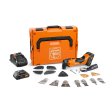 (image for) FEIN MultiMaster 71293861090 AMM 500 Top Kit w/ 4 Ah AMPShare Battery