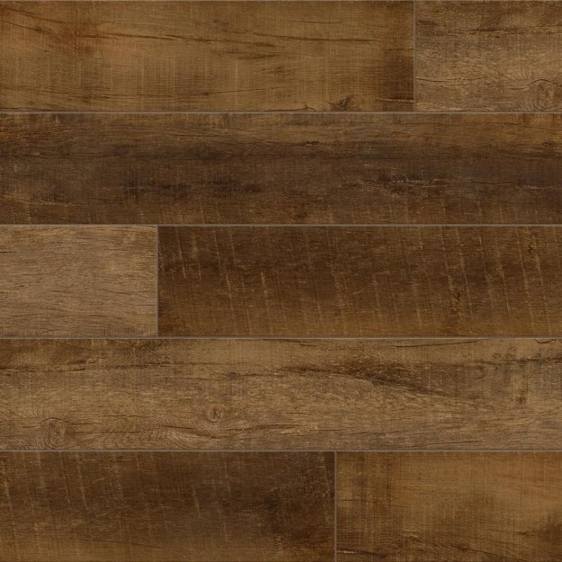 (image for) MetroFlor Inception 120 7\" x 48\" SPC Vinyl Plank - River Bank 7815