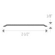 (image for) M-D PRO Aluminum Ribbed Threshold
