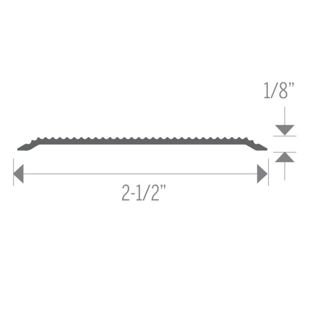 (image for) M-D PRO Aluminum Ribbed Threshold