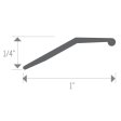 (image for) MD Pro 1" CM1197 Aluminum Economy Bevel Bar