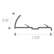 (image for) MD PRO 9/16" Aluminum Tapdown Residential - Antique Bronze ( HAB )