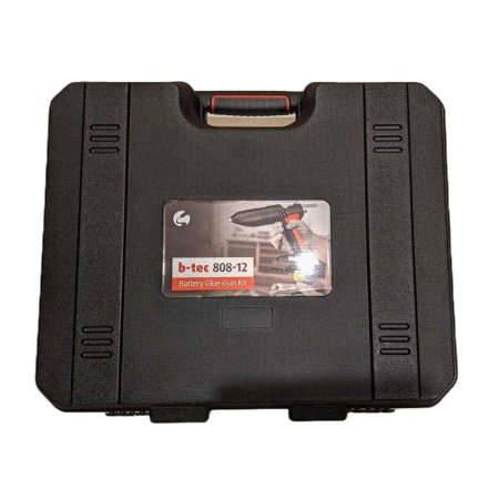 (image for) POWER ADHESIVES B-TEC 808-12 Cordless Glue Gun w/ Case - 150W