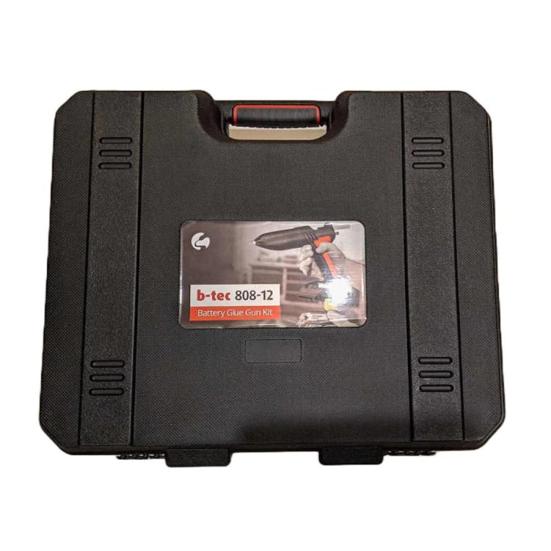 (image for) POWER ADHESIVES B-TEC 808-12 Cordless Glue Gun w/ Case - 150W