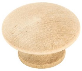 Allison Value 1-1/2" Knob - Unfinished (Pair)