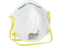 SAFETY WORKS 817633 N95 Harmful Dust Disposable Respirators - 2 Pack