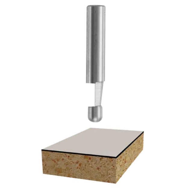 (image for) BOSCH 85286 Solid Carbide Bevel-Trim Bit