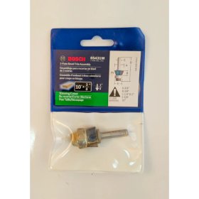 BOSCH 85430M Solid Carbide Double-Flute Flush and Bevel-Trim Bit