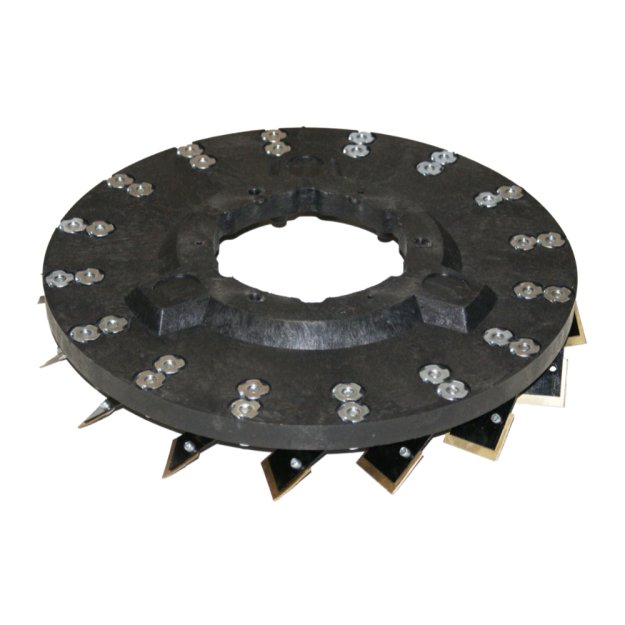 (image for) DIAMABRUSH 901601222 17" Concrete Prep Tool w/NP-9200 Clutch Plate & Riser - 100 Grit