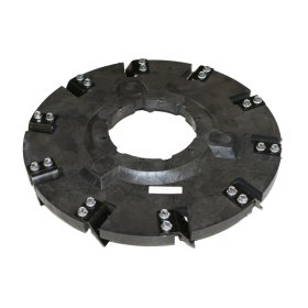 DIAMABRUSH 92160120110 16" Coating Removal Tool w/NP-9200 Clutch Plate & Riser - 25 Grit (10 Blades)