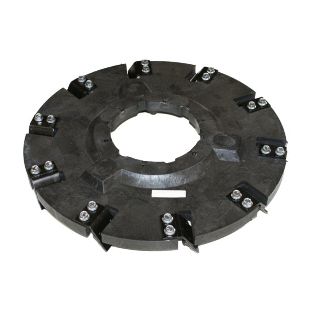 (image for) DIAMABRUSH 92160120110 16" Coating Removal Tool w/NP-9200 Clutch Plate & Riser - 25 Grit (10 Blades)