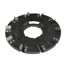 DIAMABRUSH 92160120110 16" Coating Removal Tool w/NP-9200 Clutch Plate & Riser - 25 Grit (10 Blades)