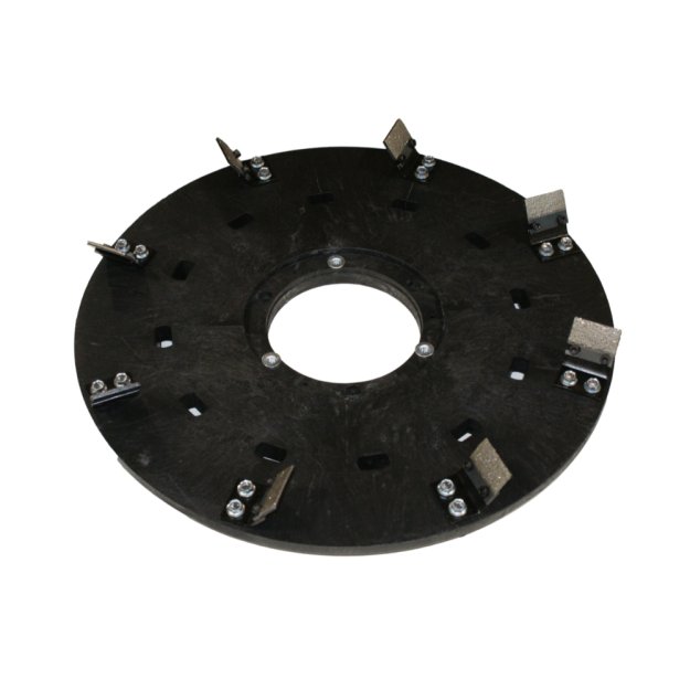 (image for) DIAMABRUSH 921701202 17" Coating Removal Tool w/NP-9200 Clutch Plate & Riser - 25 Grit