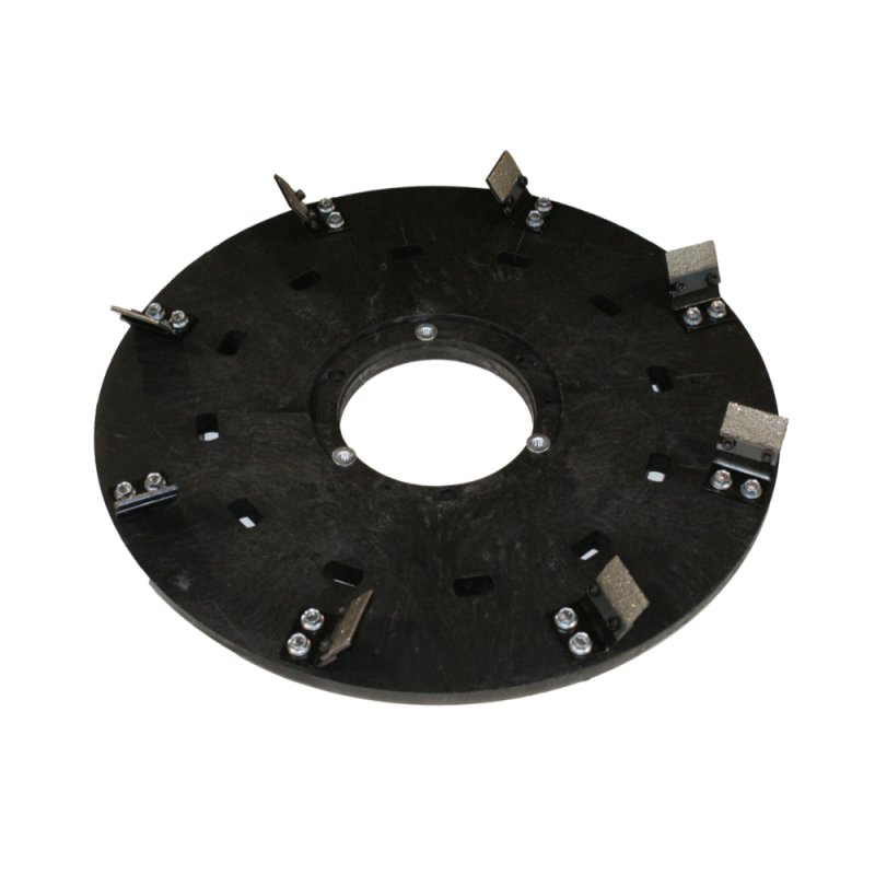 DIAMABRUSH 921701202 17\" Coating Removal Tool w/NP-9200 Clutch Plate & Riser - 25 Grit