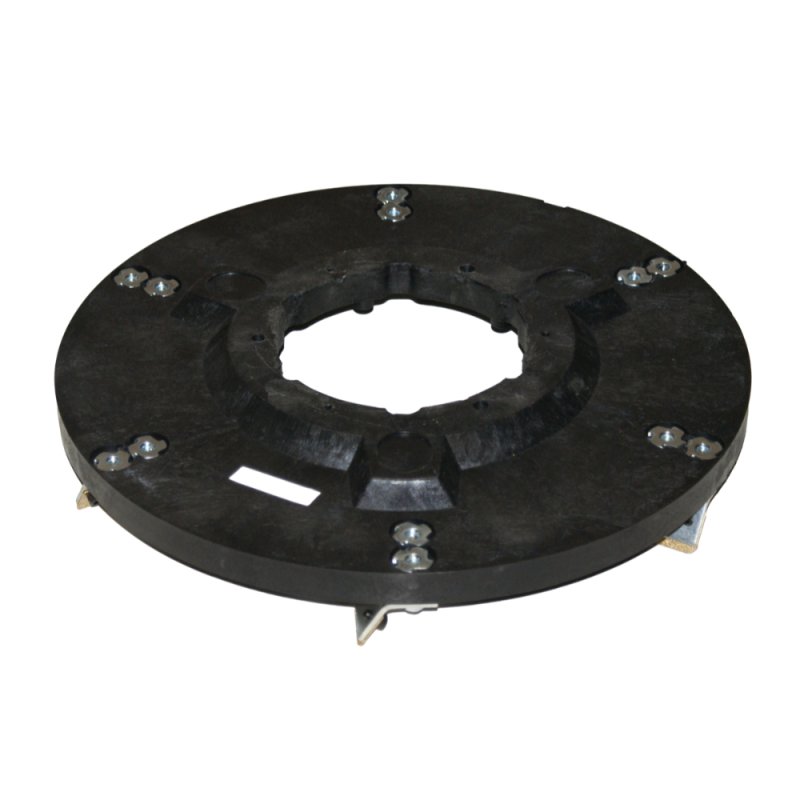 (image for) DIAMABRUSH 931501212 15" Hardwood Prep Tool w/NP-9200 Clutch Plate & Riser - 50 Grit