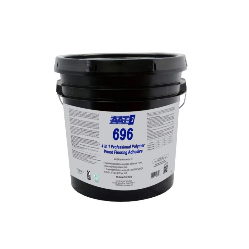 AAT-696 4-in-1 Professional Polymer Wood Flooring Adhesive - 3 Gal.