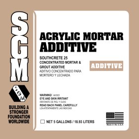 SGM SC25 Southcrete 25 Acrylic Mortar Additive - 1 Gal.