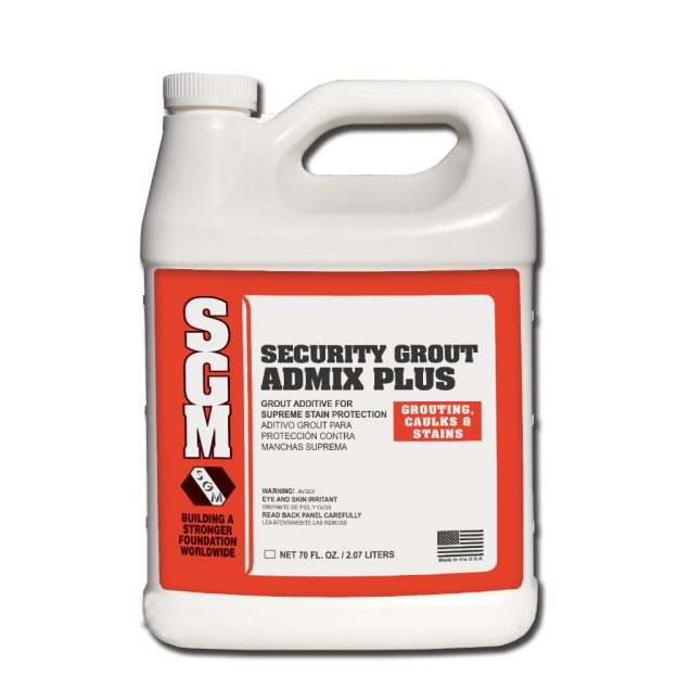 (image for) SGM Security Grout Admix Plus - 70 Oz. Jug