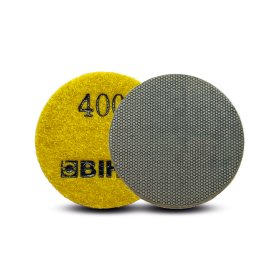 BIHUI AGMEP4 Mini Electroplated Polishing Pad 400 Grit - 2"