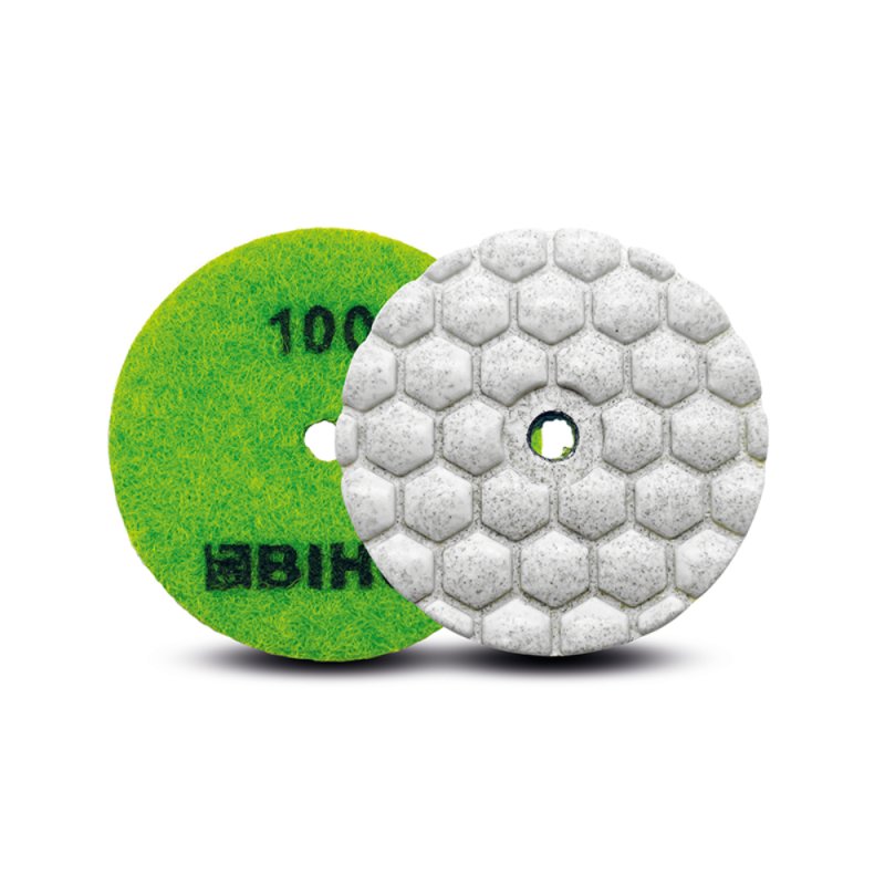 BIHUI AGMPD2 Mini Dry Polishing Pad 100 Grit - 2\"