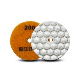 BIHUI AGMPD3 Mini Dry Polishing Pad 200 Grit - 2"