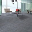 (image for) Next Floor Invincible II 19.7" x 19.7" Solution-Dyed Nylon Fiber System Carpet Tiles - Alloy NF851007
