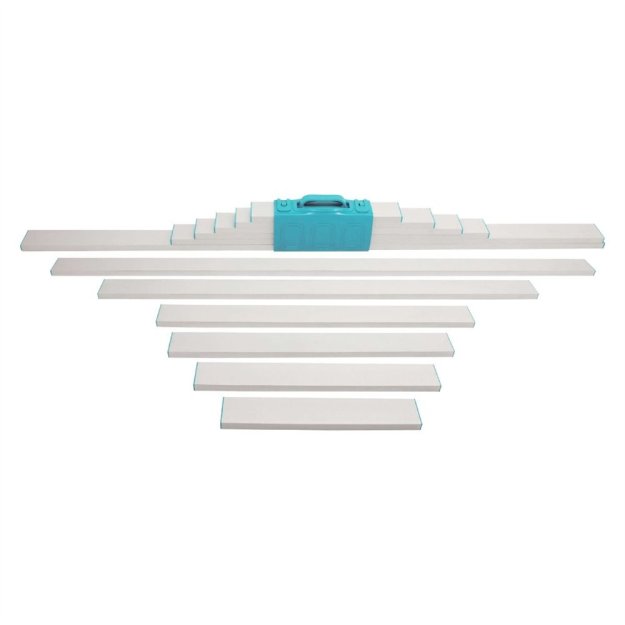 (image for) BIHUI TASES6 Aluminum Box Screed Set - 6 Piece