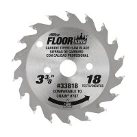 Floor King 33818 18T Toe-Kick Carbide-Tipped Saw Blade - Comparable to Crain No. 787
