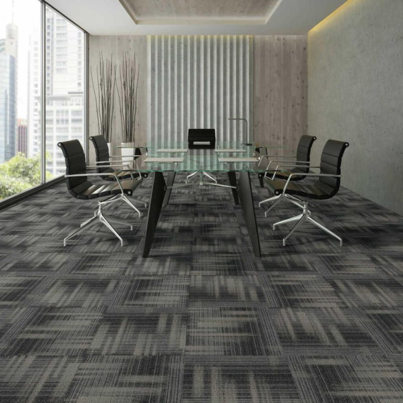 (image for) Next Floor Bandwidth 19.7" x 19.7" Solution-Dyed Nylon Carpet Tiles - Ancient Root NF883011