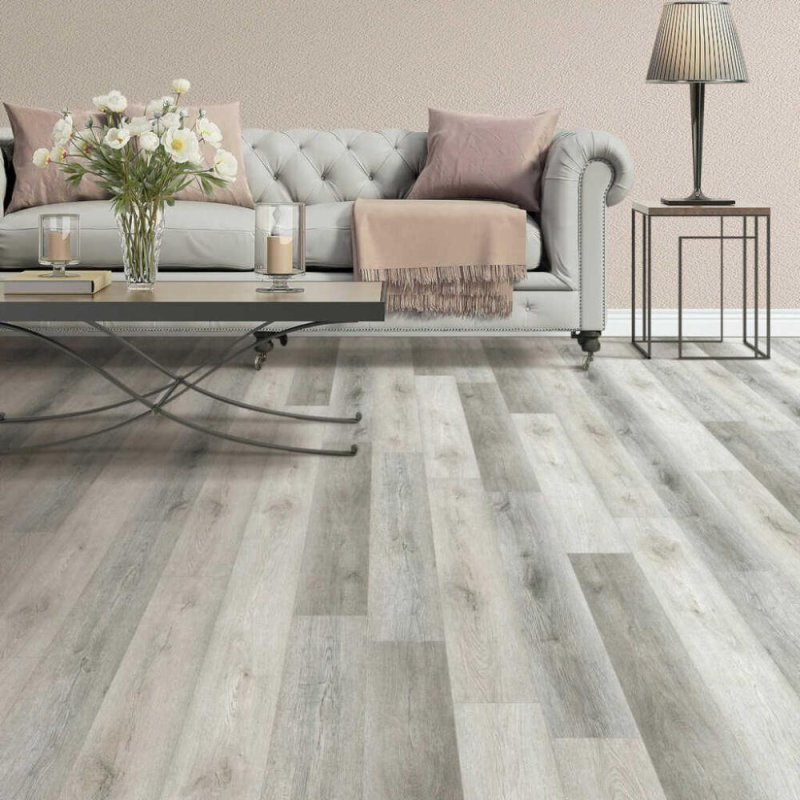 (image for) Next Floor Incredible 5.0 7" x 48" Rigid Click LVP- Antique Oak 525 212