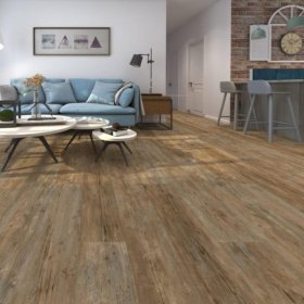 Diamond Surfaces Aquashield + SPC 9" x 60" Waterproof Luxury Vinyl Plank - Worn Ash DS-200