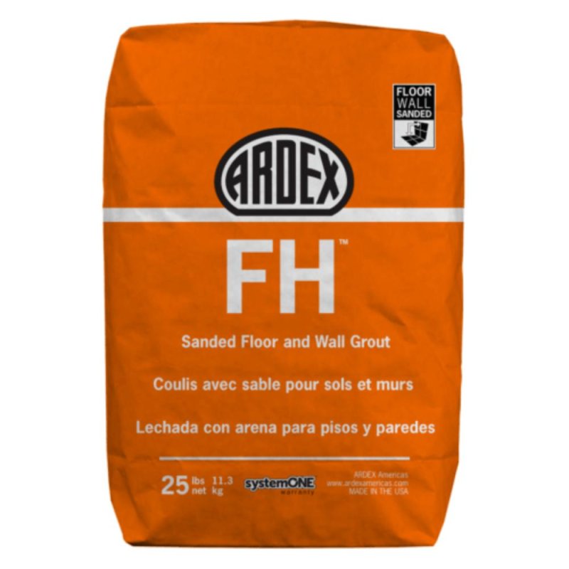 Ardex FH Sanded Floor and Wall Grout - 25Lb
