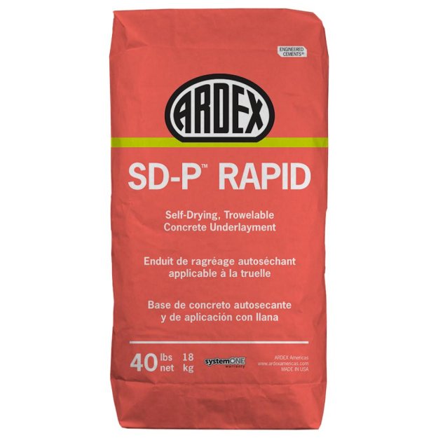 (image for) Ardex SD-P Rapid Self-Drying, Trowelable Concrete Underlayment - 40 Lb