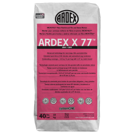Ardex X 77 MICROTEC Fiber Reinforced Tile and Stone Mortar (White) - 40 Lb. Bag