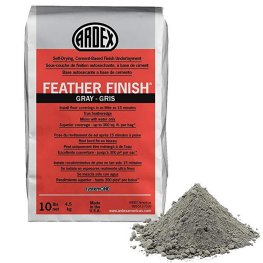 Ardex Feather Finish Grey/Gray/Gris Self-Drying Cement Based Bag - 10 Lbs