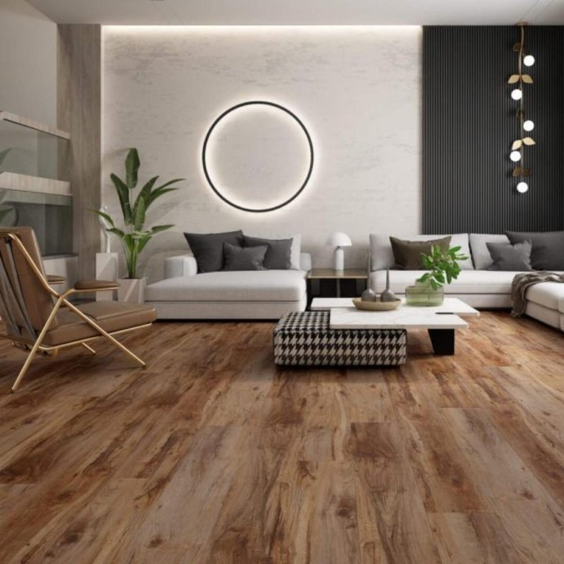 (image for) Diamond Surfaces Aquashield HD SPC 9" x 60" Waterproof Luxury Vinyl Plank - Denali DS-404