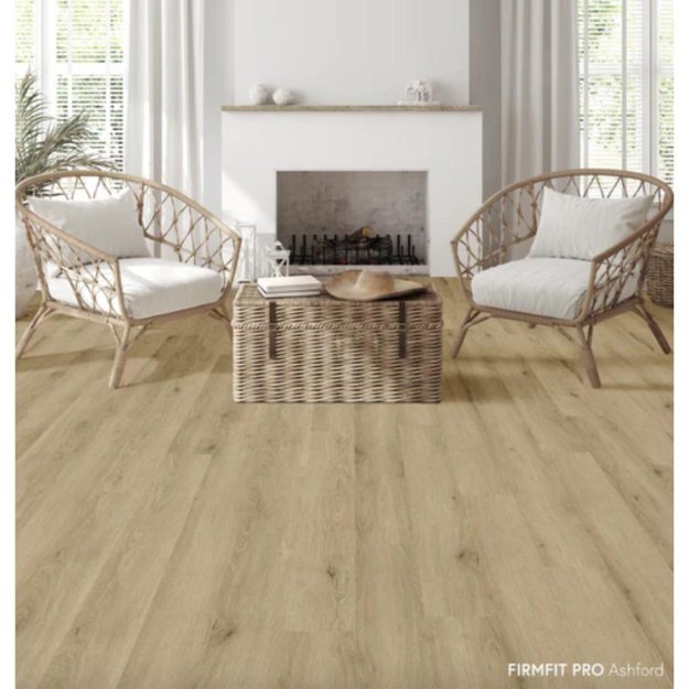 (image for) Chesapeake Flooring FirmFit Pro SPC 6.42\" x 48.62\" Luxury Vinyl Plank - Ashford 3478BL
