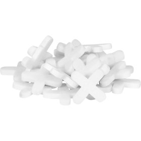 BARWALT 41010 1/4" Cross Thin Original Precision Tile Spacers - 100 Bag