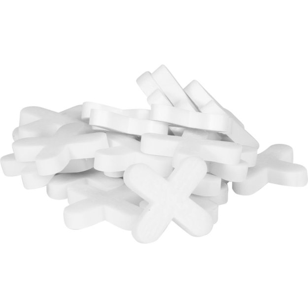 (image for) BARWALT 41009 1/4" Cross Original Precision Tile Spacers - 100 Box