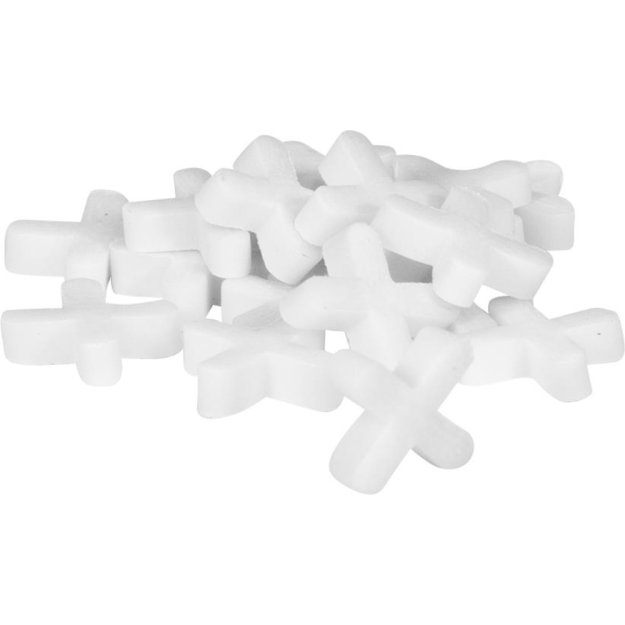 (image for) BARWALT 41004 1/8" Cross Thin Original Precision Tile Spacers - 200 Bag