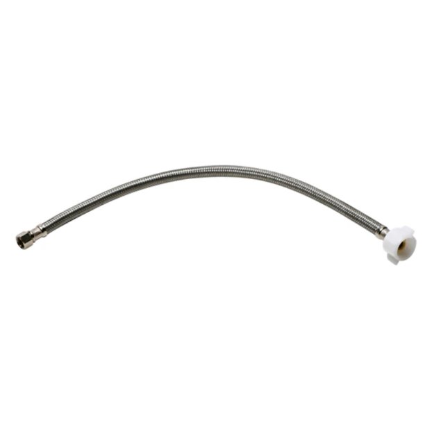 (image for) FLUIDMASTER B1T20 20" Braided Steel Toilet Hose