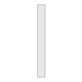 M-Trim 1X6 11/16" x 5-1/2" x 12' Flex Baseboard - Deco Square