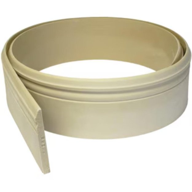 (image for) M-Trim 5180 9/16" x 5-1/4" x 12' Flex Baseboard - Colonial